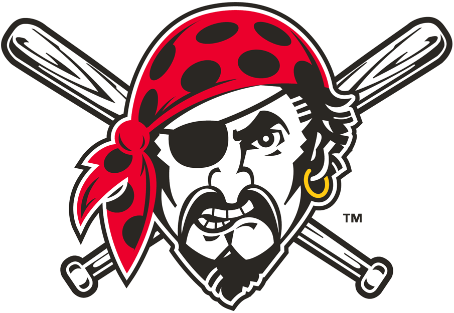 Pittsburgh Pirates 1997-Pres Alternate Logo DIY iron on transfer (heat transfer)...